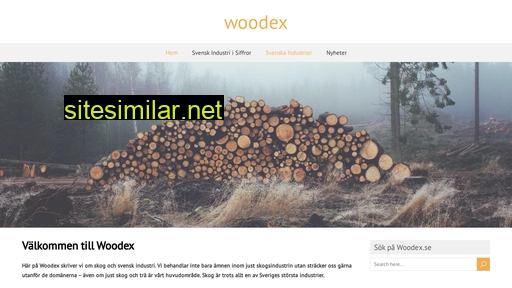 woodex.se alternative sites