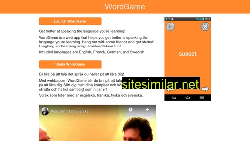 wordgame.se alternative sites