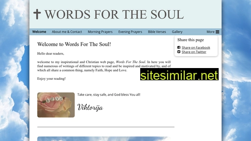wordsforthesoul.se alternative sites