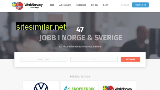 worknorway.se alternative sites
