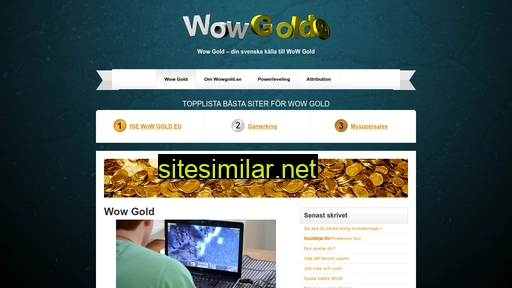 wowgold2.se alternative sites