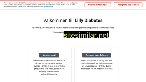 www.diabetes.lilly.se alternative sites