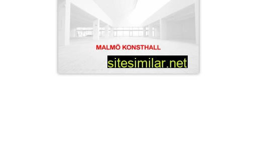 www.konsthall.malmo.se alternative sites