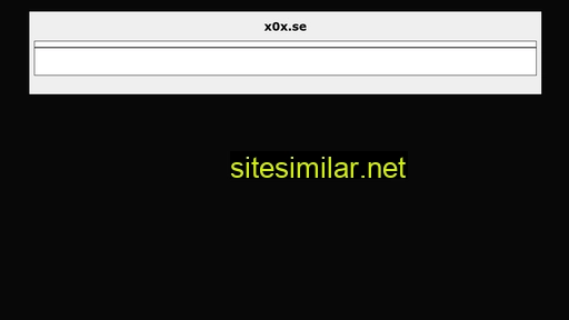 x0x.se alternative sites