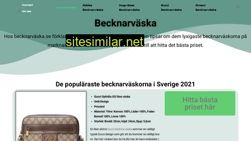 becknarväska.se alternative sites