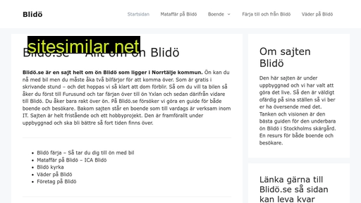 blidö.se alternative sites