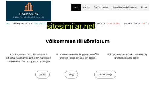 börsforum.se alternative sites