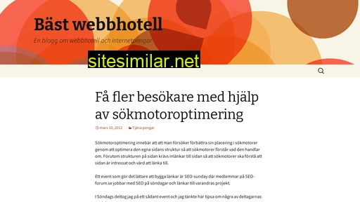 bästwebbhotell.se alternative sites