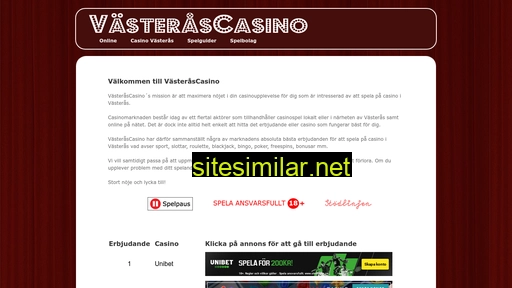 casinovästerås.se alternative sites