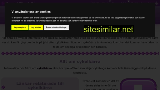 cykelkärra.se alternative sites