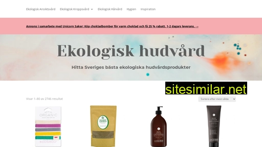 ekologisk-hudvård.se alternative sites