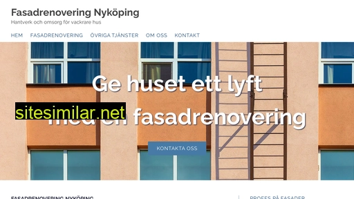 fasadrenoveringnyköping.se alternative sites