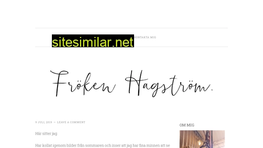 frökenhagström.se alternative sites