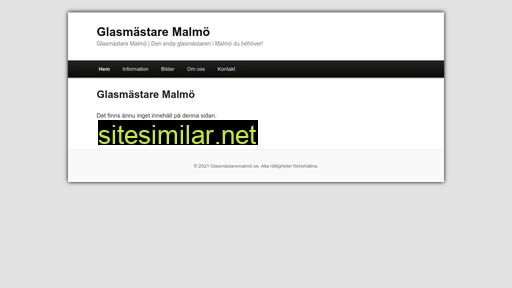 glasmästaremalmö.se alternative sites