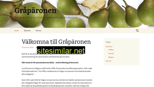 gråpäronen.se alternative sites