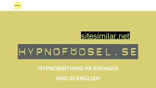 hypnofödsel.se alternative sites