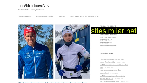 Jimåhlsminnesfond similar sites
