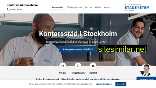 kontorsstäd-stockholm.se alternative sites
