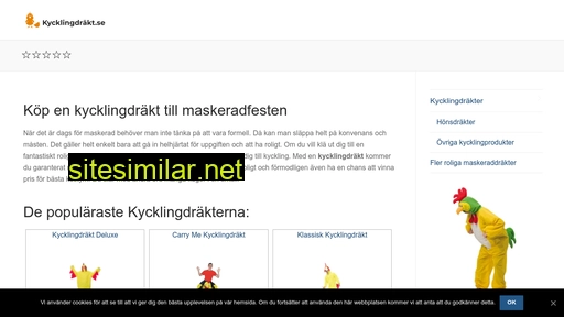 kycklingdräkt.se alternative sites
