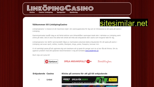linköpingscasino.se alternative sites