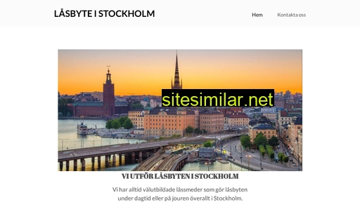 låsbytestockholm.se alternative sites