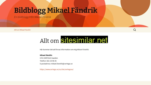 mikaelfändrik.se alternative sites