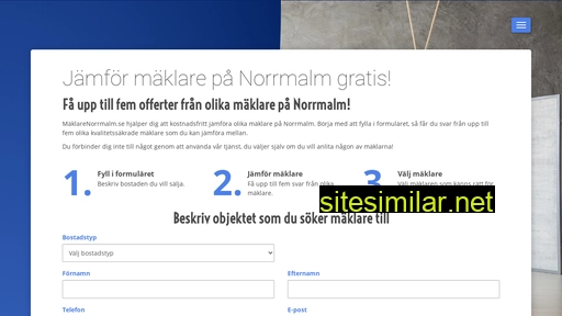 mäklarenorrmalm.se alternative sites