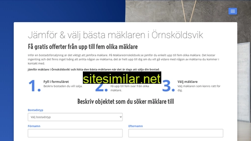 mäklareörnsköldsvik.se alternative sites