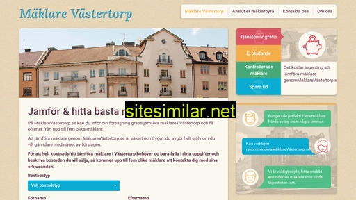 mäklarevästertorp.se alternative sites