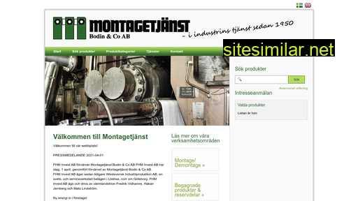 montagetjänstbco.se alternative sites