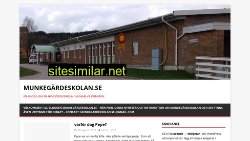 munkegärdeskolan.se alternative sites