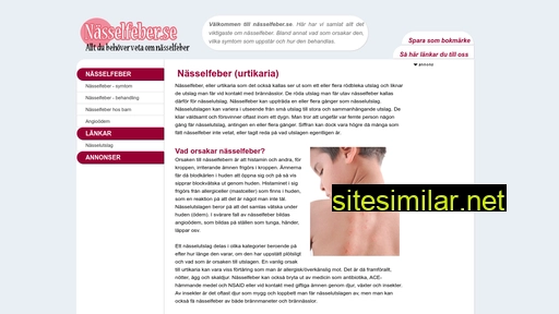 nässelfeber.se alternative sites