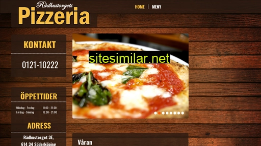 rådhuspizza.se alternative sites