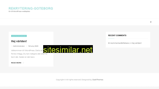 rekrytering-göteborg.se alternative sites