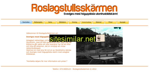 roslagstullsskärmen.se alternative sites