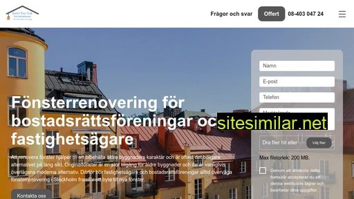 Stockholm-fönsterrenovering similar sites