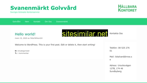 stockholmgolvvård.se alternative sites