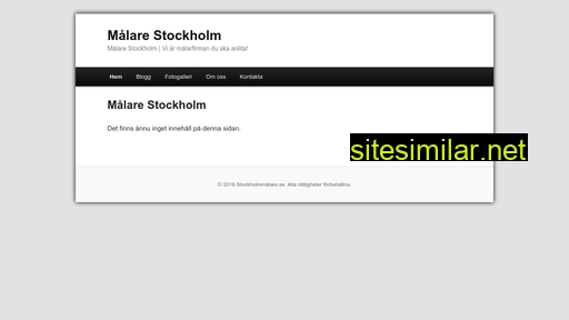 stockholmmålare.se alternative sites