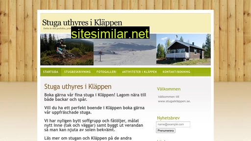 stugaikläppen.se alternative sites