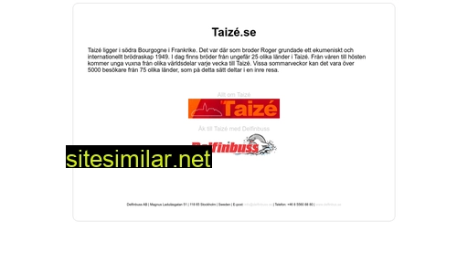 Taizé similar sites