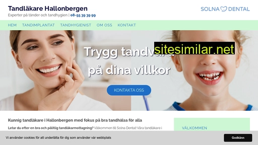 tandläkarehallonbergen.se alternative sites