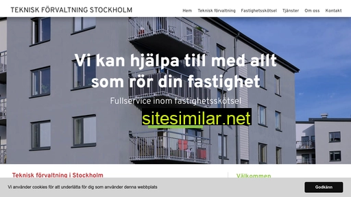 tekniskförvaltningstockholm.se alternative sites