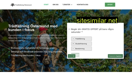 trädfällningöstersund.se alternative sites