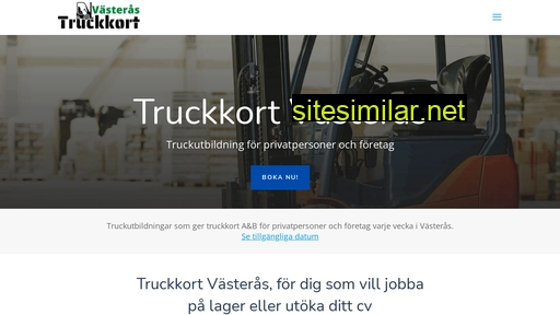 truckkortvästerås.se alternative sites