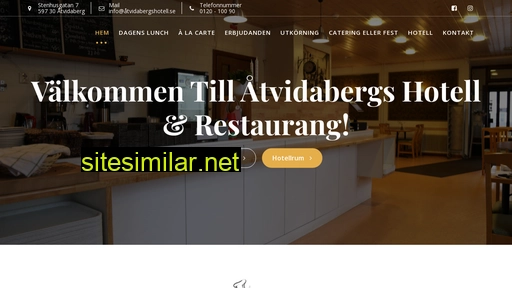 åtvidabergshotell.se alternative sites