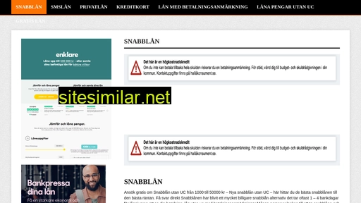 snabbalånen.se alternative sites