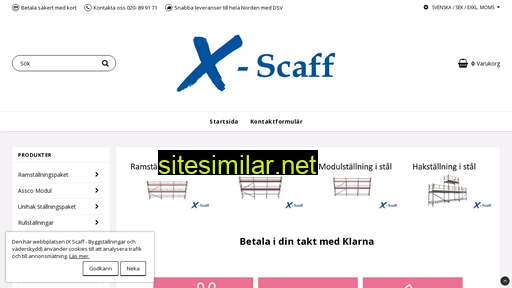 xscaff.se alternative sites