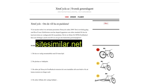xtracycle.se alternative sites