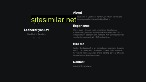 yankov.se alternative sites