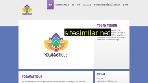 yogamastique.se alternative sites
